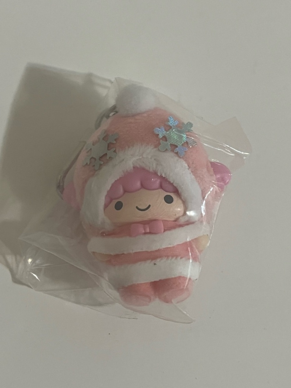 Sanrio Little Twin Stars Lala Snow Fairy Chibitomo Mini Figure
